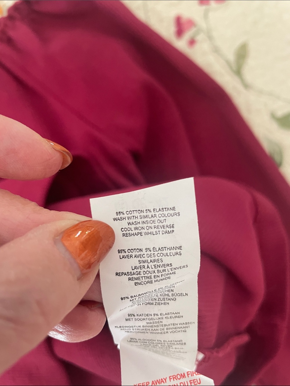 Boohoo Off-Shoulder Ribbed Top - Raspberry - Picture 7 of 9